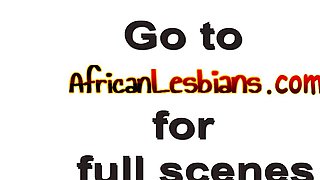 Busty and sexy African lesbians know what make them
