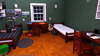 Being a Dik - Double Handjob Turned Into Sloppy Latina Blowjob