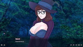 Witch and Fae Threesome -quickie Fantasy Adventure #3 Adult Game Gameplay
