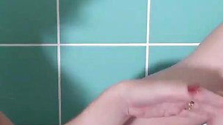 Pantyhose in the bath