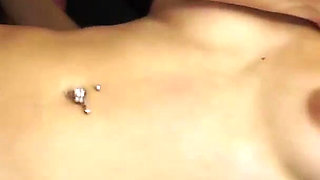 Gorgeous latina teen pounded and jizzed on tits