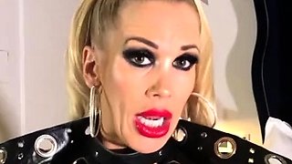 Beautiful blonde nanny and big boobed blonde MILF get pumped