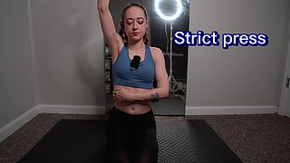 Working Out in My Bedroom