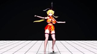 Hentai chick enjoys anal sex at the gym