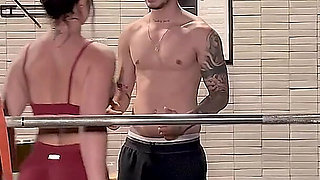 Passionate Sex with a Stranger After the Gym - Danner Mendez and Iris Rodriguez