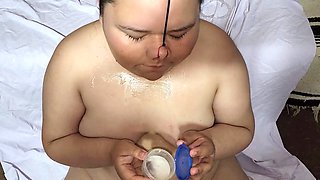 Huge cumshot, cum on face, faphouse