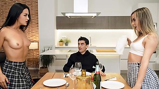 Double Date With A Desperate Dick With Jordi El Nino Polla, Anastasia Brokelyn, Zuzu Sweet - Brazzers