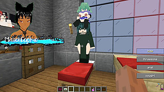 Minecraft Jenny Mod Fapcraft Galath has become Fubuki and Tatsumaki and they are horny and want to fuck