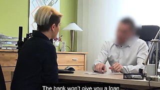 LOAN4K. Sexy girl is ready for anything to get the money