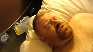 Daddy's Ginger Bear Plays Naughty