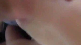 I Got Horny Watching Porn, I Gave Him a Delicious Blowjob and He Filled My Face with Cum