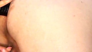 Deep Insertion of a Huge BBC Dildo in My Man's Ass.
