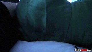 Load swallowing stepmom jerked me off this one night