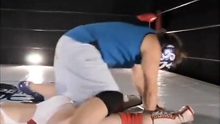 sex wrestling fight