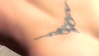 Big cocks loving babe is jumping on BBC