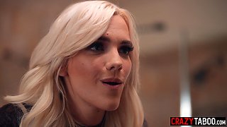 Kenna James is ready for double team