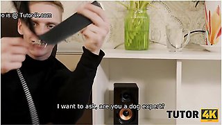 English Tutor Humiliates The Student 18+ With Tanya Foxxx And Martin Spell