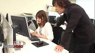 Naughty Asian Yumi Maeda Tempts Boss With Office Sex Fantasies