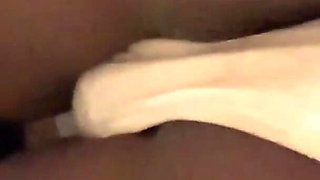 Arab Hot Maid Stuck When She Clean Under Bed - Big Ass Hijabi Girl Wear Abaya Niqab & Panty
