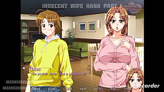 Indecent Wife Hana Cuckold and Threesome (Part One)