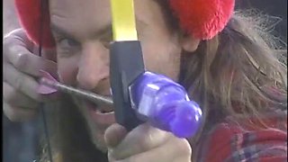 Beauty blonde squirts after a great anal fuck