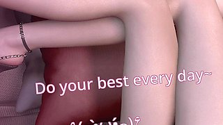Ep2: Lesbian Show with Luna and Mion - Female Anchor Next Door