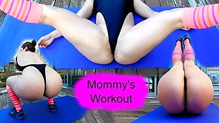 Mom's Workout - Leotard Thong