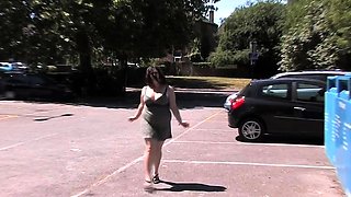 Cute curly brunette solo webcam masturbation