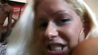 Stacy Silver Gets DP In Black Cock Gangbang: Blowjob, Babe  Big Dick Porn