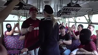 Cute Bus Conductor Savage Encounter
