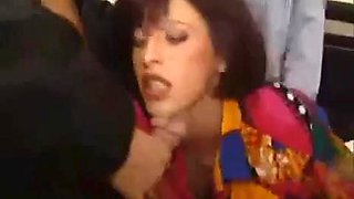 Retro french gangbang: Milf, Hardcore  Brunette Porn