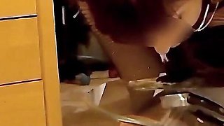 Ring Gag Dildo Deepthroat for Master's Pleasure