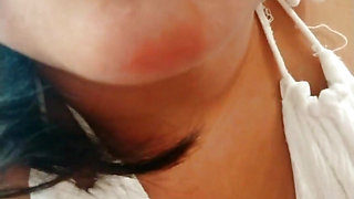 Married Cheating Whore Likes to Do Golden Showers and Pee While Masturbating
