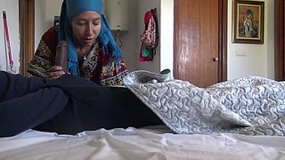 Naughty Turkish Hotel Maid Has Her First Big Black Cock Experience