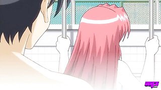 Looking-good Hitomi at threesome porn