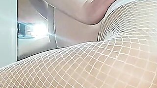 For the First Time Stepson Fucks Stepmom While Younger Stepsister Is at Home and Hears Moaning in the Bathroom