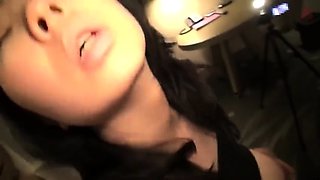 Hot Amateur Asian blowjob in my car