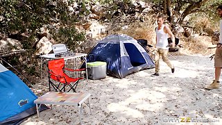 In Tents Fucking: Part 1 With Karlee Grey, Jojo Kiss - Brazzers