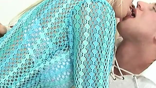 Blonde Babe in Interracial Threesome Frenzy