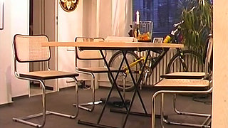 Watch the German Lady in Action with a Loaded Cock