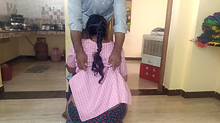 School Student and Teacher Enjoying Doggy Style Fucking