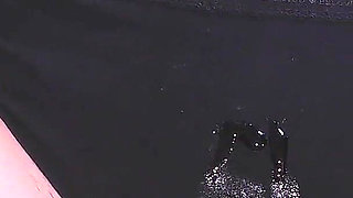 He Sniff Her Dirty Used Undies While Penetrating Her Tight Pussy