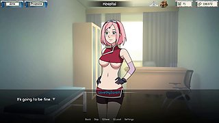 Tsunade from Naruto gets animated in this sexy hentai scene