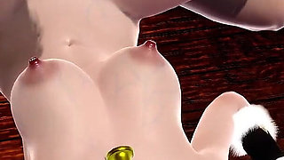 Missionary Anal Sex In Desk With Dark Succubus Until Monster Cock Cum - 3D Animation