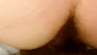 Hot MILF Is Showing Her Mature Hairy Ass and Pussy