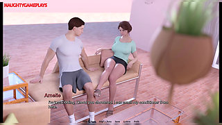 Heartproblems 29 by Xenorav - Hot Curvy Mature MILF Seduces Her Lover - 3D Porn Game