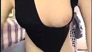 Latex BlowUp Dollsuit being worn by a CrossDresser