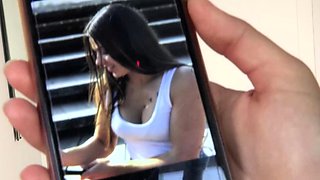Brunette fingeres and licks female boss in office