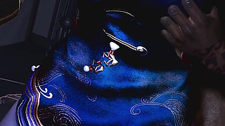 3D Hot Cosplay Slut Wearing Sexy Dress Got Fucked by BBC