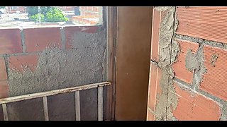 Katty Blonde Has Sex with Her Stepbrother Who Sees Her Huge Ass While She Showers and Cums in Her Mouth